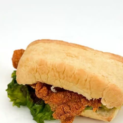 Cat Fish Sub Sandwich.