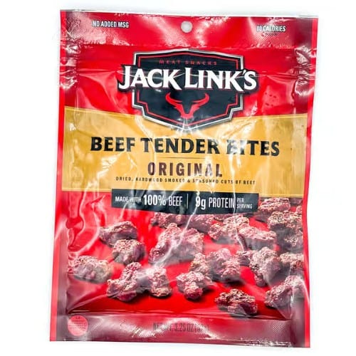 Jacklinks Beef Tender Bites.