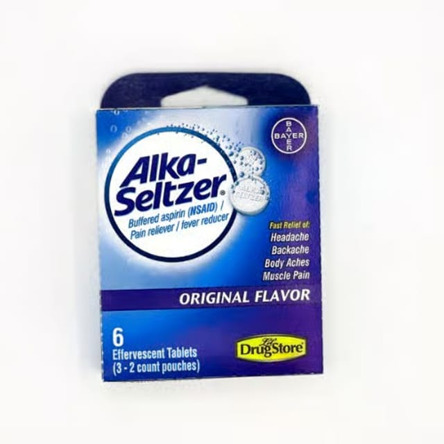 Alka- Seltzer.