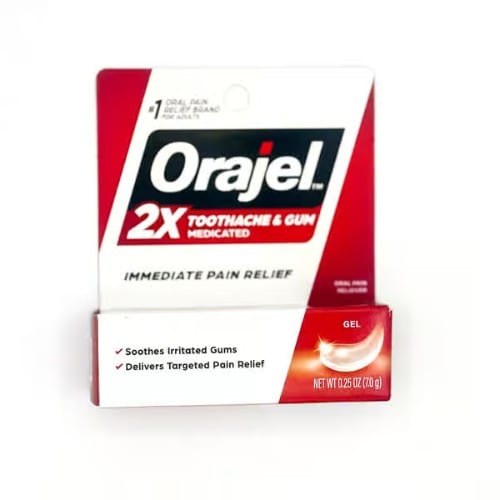 Orajel Pain Relief.