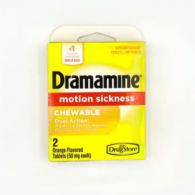 Dramamine Motion Sickness.