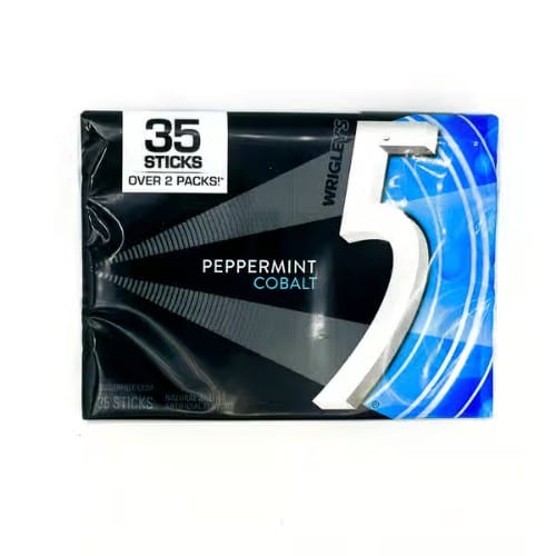 Wrigleys 5 Peppermint Cobalt.