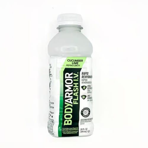 Bodyarmor Flash IV Cucumber Lime.