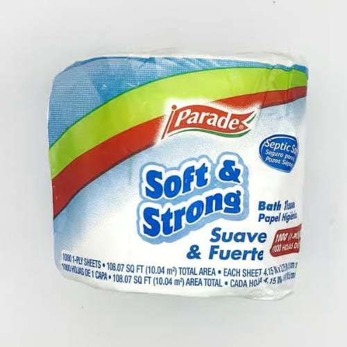 Parade Bath Tissue.