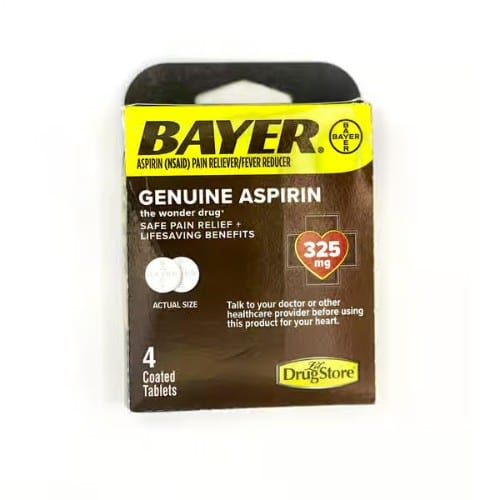 Bayer Aspirin.