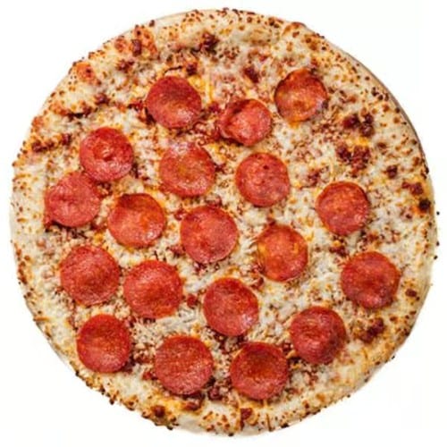 Crazy Bob's Pepperoni Pizza.