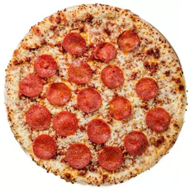 Crazy Bob's Pepperoni Pizza.