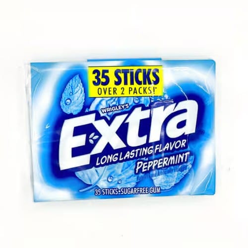 Wrigleys Extra Peppermint.