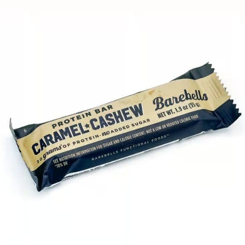 Barebells Caramel Cashew.