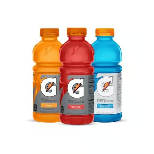 Gatorade Fruit Punch.