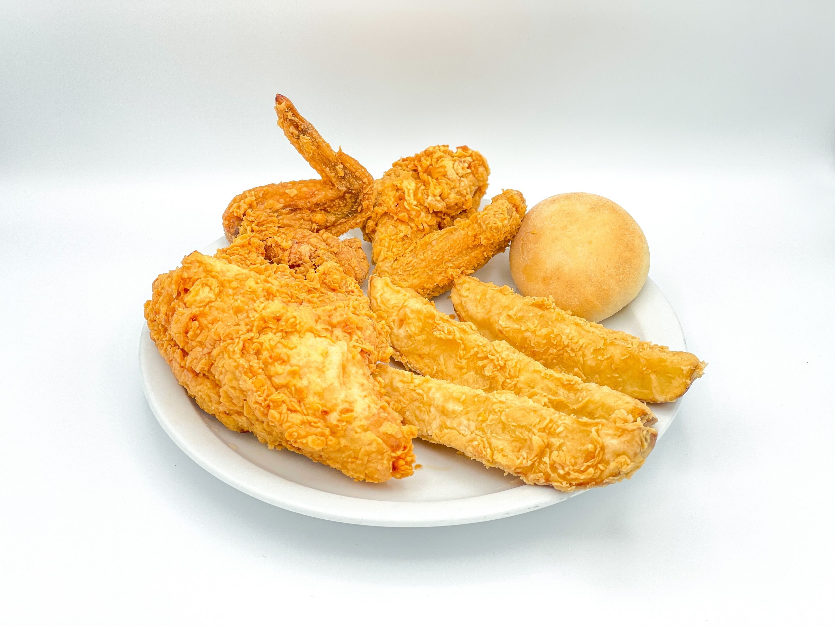 3 Piece White Dinner.