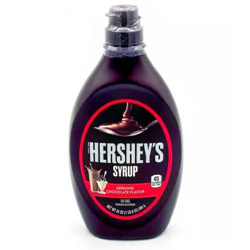 Hershey's Chocolate Syrup.