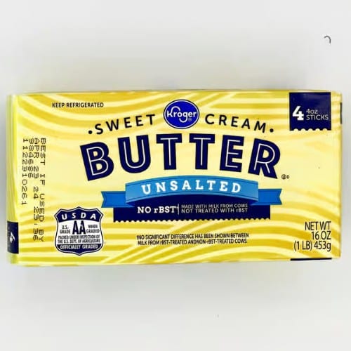 Unsalted Butter.
