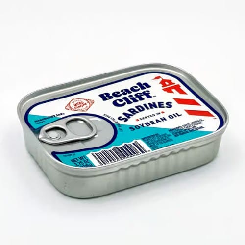 Beach Cliff Sardines.