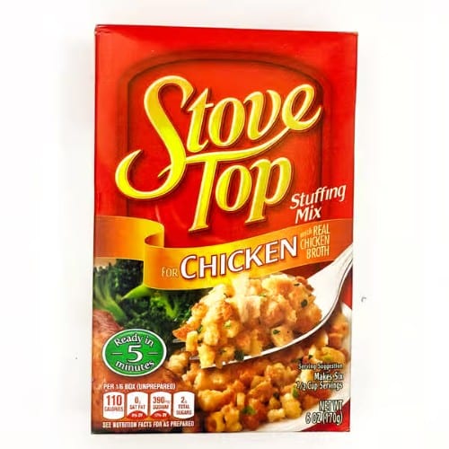 Stove Top Stuffing Chicken.