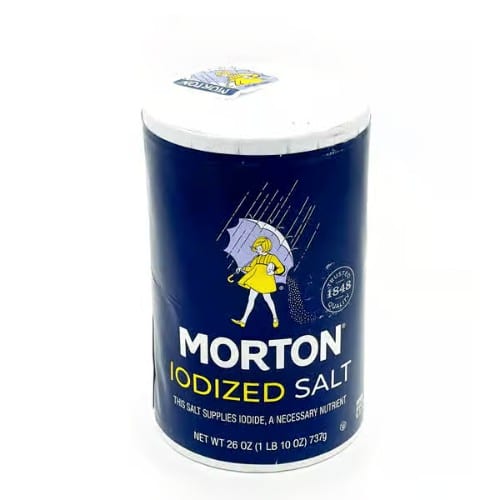 Morton Iodized Salt.