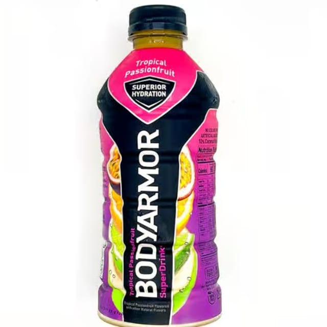 Bodyarmor Tropical Passionfruit.