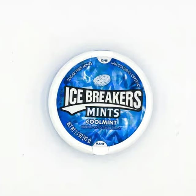 Ice Breakers Cool Mint.