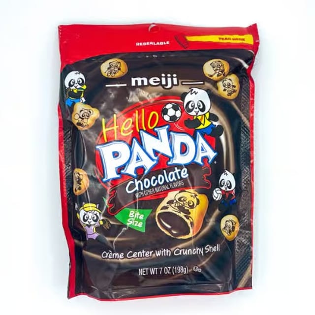 Meiji Hello Panda Chocolate.