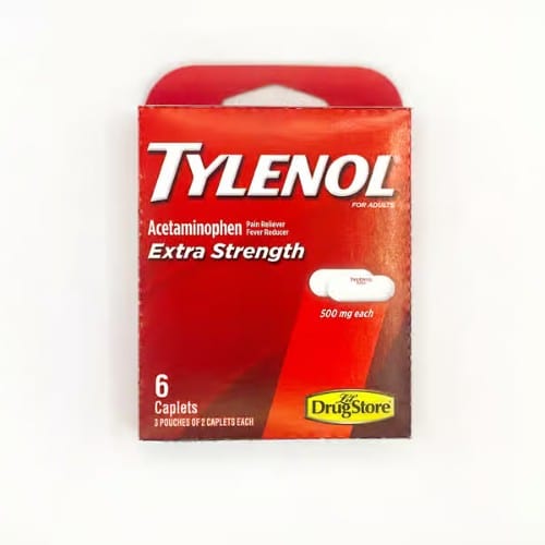 Tylenol Extra Strength.