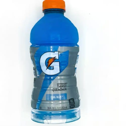 Gatorade Cool Blue.